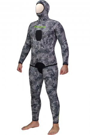 Στολή κατάδυσης: Comfort Camo Grey 6,5 mm.